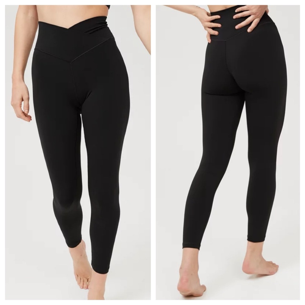 OFFLINE By Aerie Real Me 7/8 High Waisted Crossover Legging